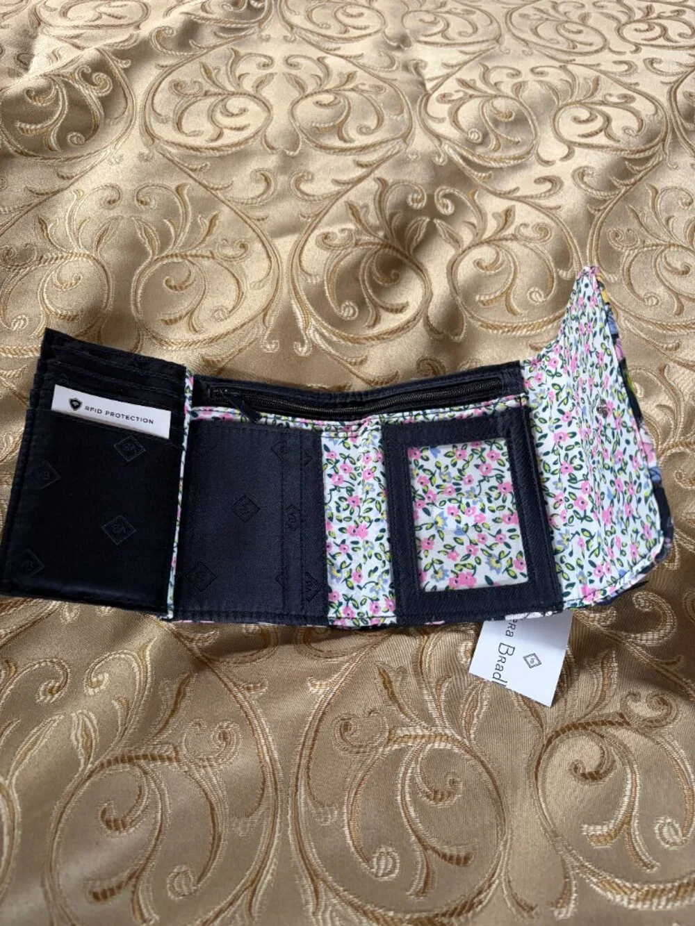Vera Bradley Blue Floral Wallet